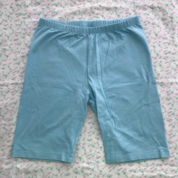 NWOT The Children's Place Soft Cotton Blue Bike Shorts Girls XXL/16 Women's XS-S - Picture 1 of 1